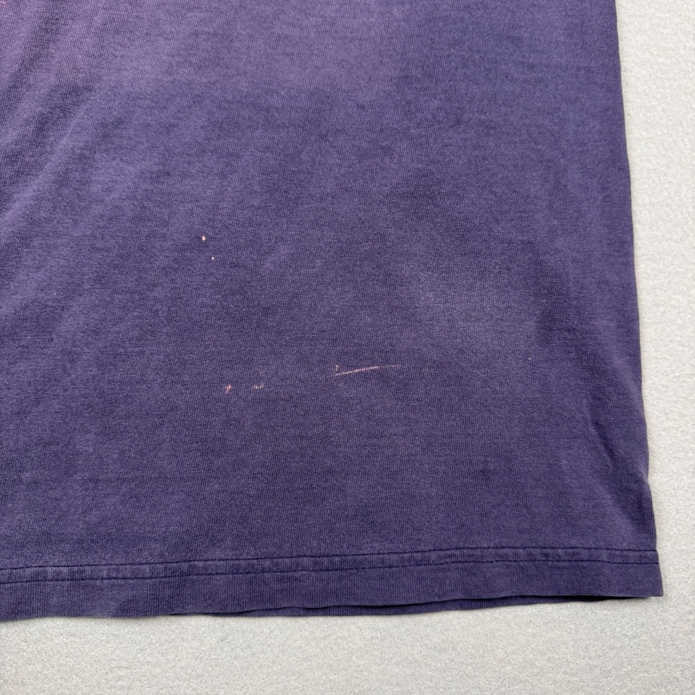 Vintage Delta Pro Weight Jesus T-Shirt Desperate Times Purple Mens Medium - Picture 7 of 8